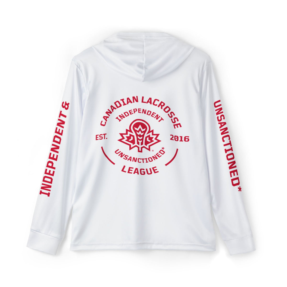 Unsanctioned* Long Sleeve Hooded Shooter Canadian Lacrosse League