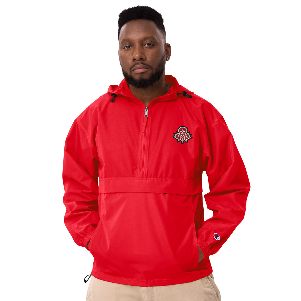 Champion Embroidered Packable Jacket